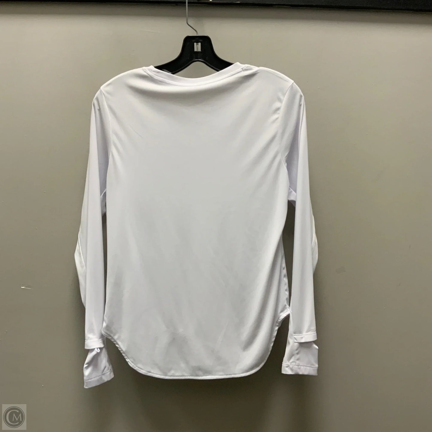 Athletic Top Long Sleeve Crewneck By Baleaf In White, Size: Xs