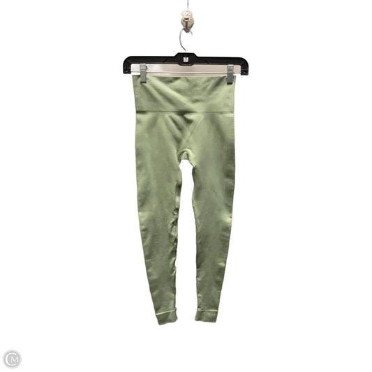 Athletic Leggings By Setactive In Green, Size: Xs