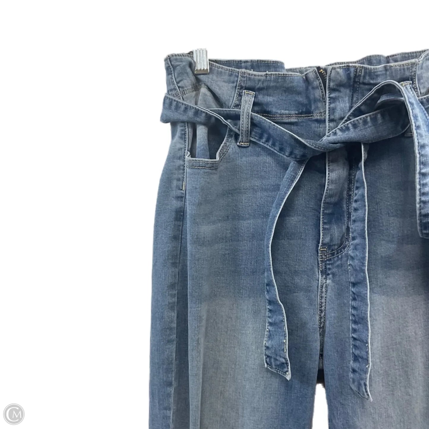 Jeans Flared By Flying Tomato In Blue Denim, Size: Xl