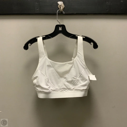 Athletic Bra By Athleta In White, Size: L