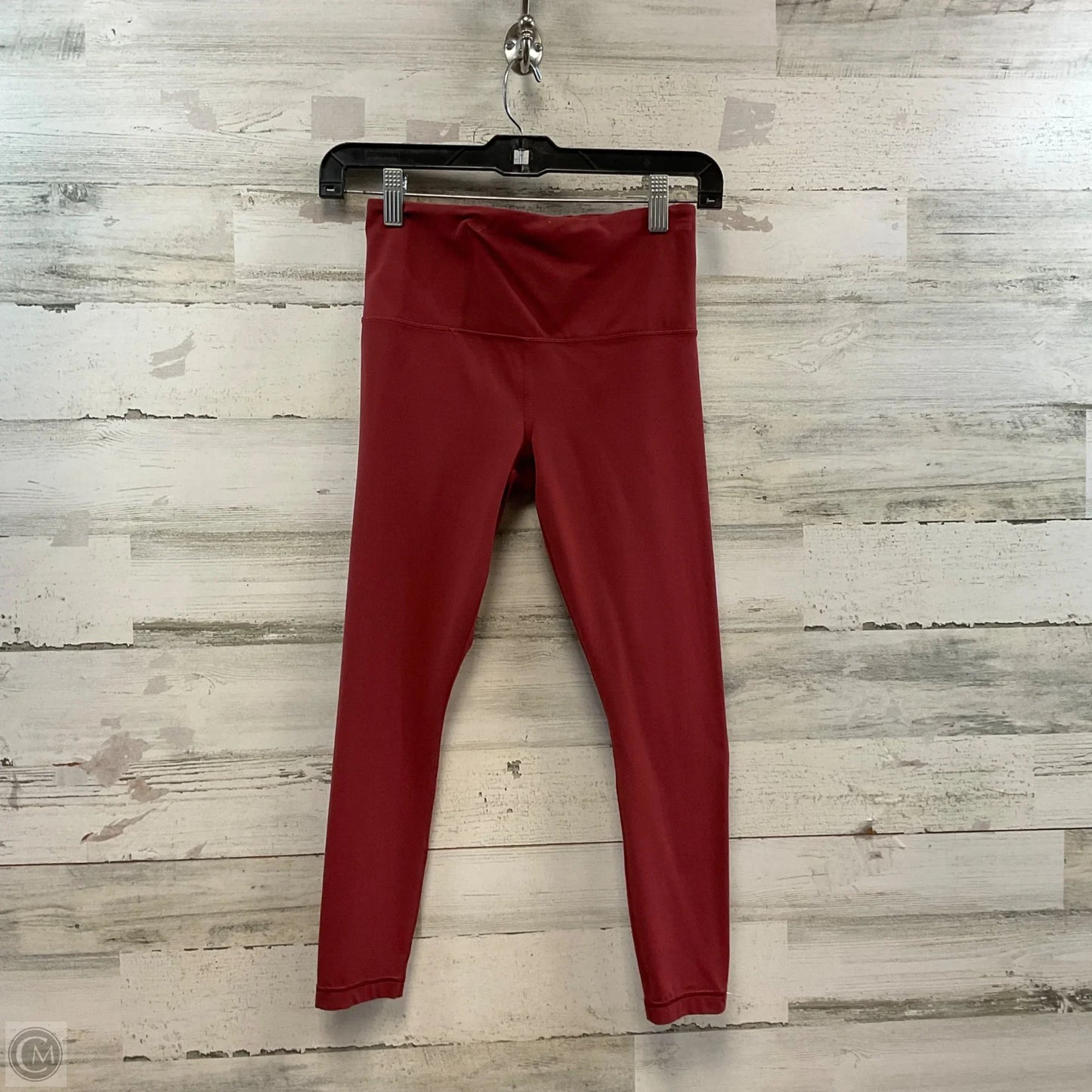 Athletic Leggings By Athleta In Maroon, Size: Xsp