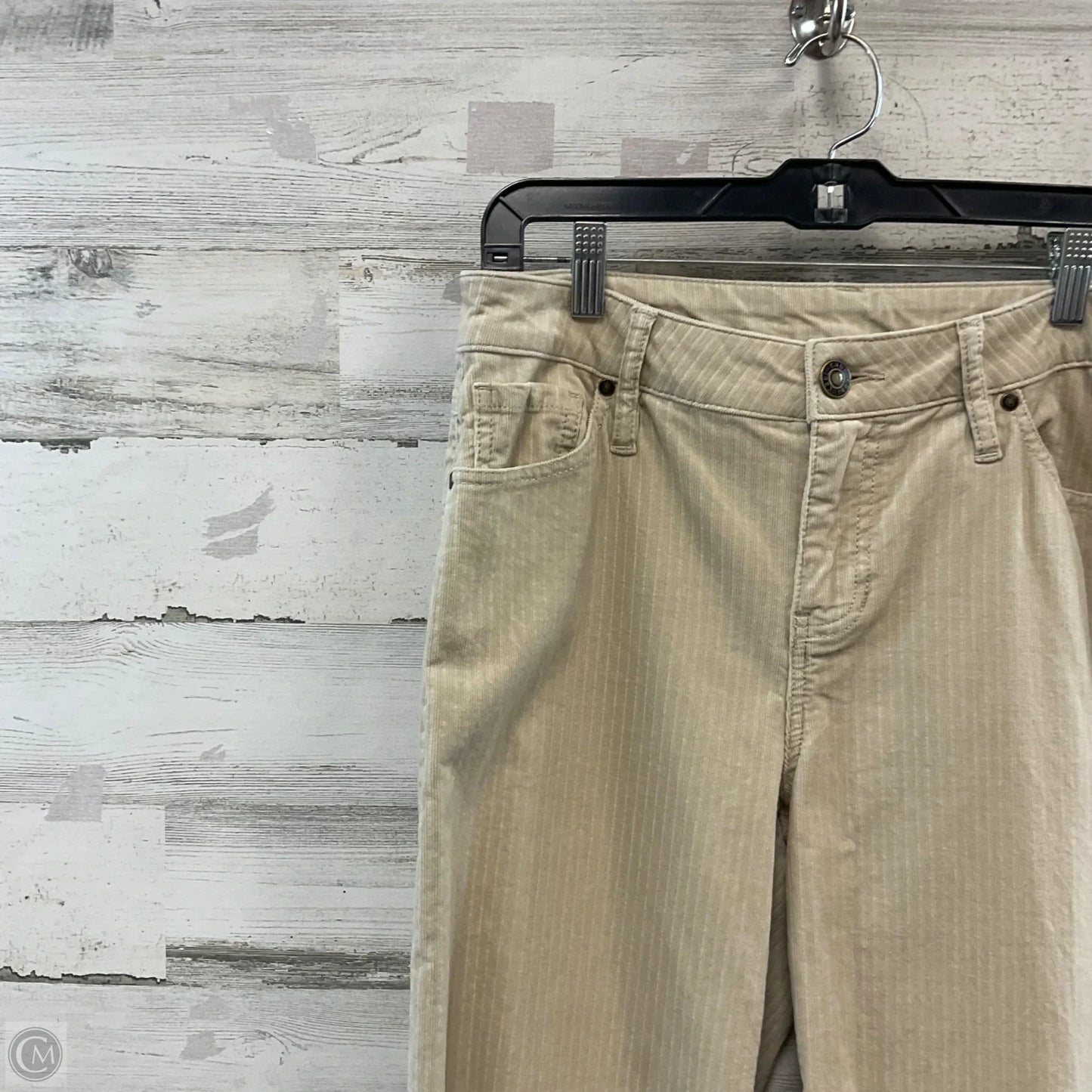 Pants Wide Leg By Cabi In Tan, Size: 4