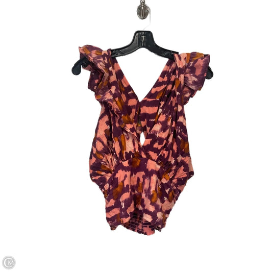 Top Sleeveless By Anthropologie In Purple, Size: M
