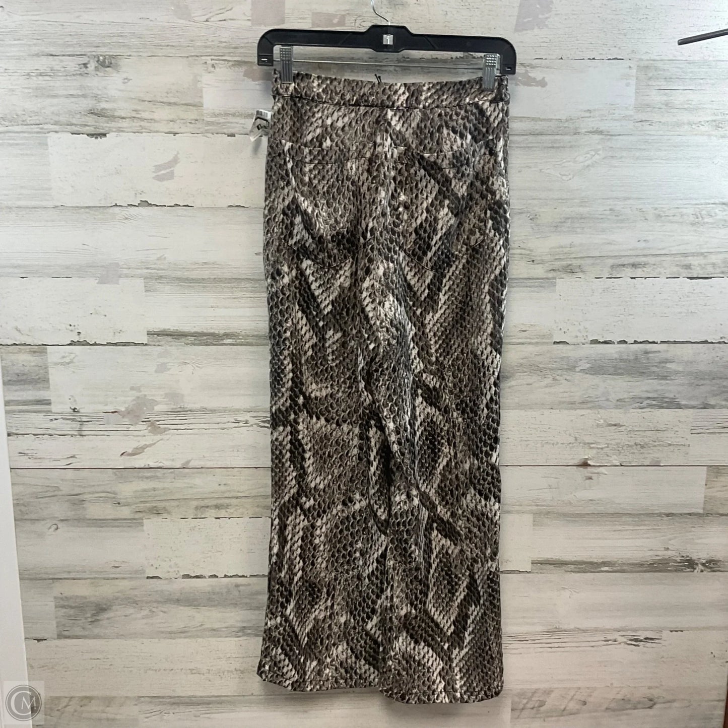 Pants Dress By Olivaceous In Black & Grey, Size: S