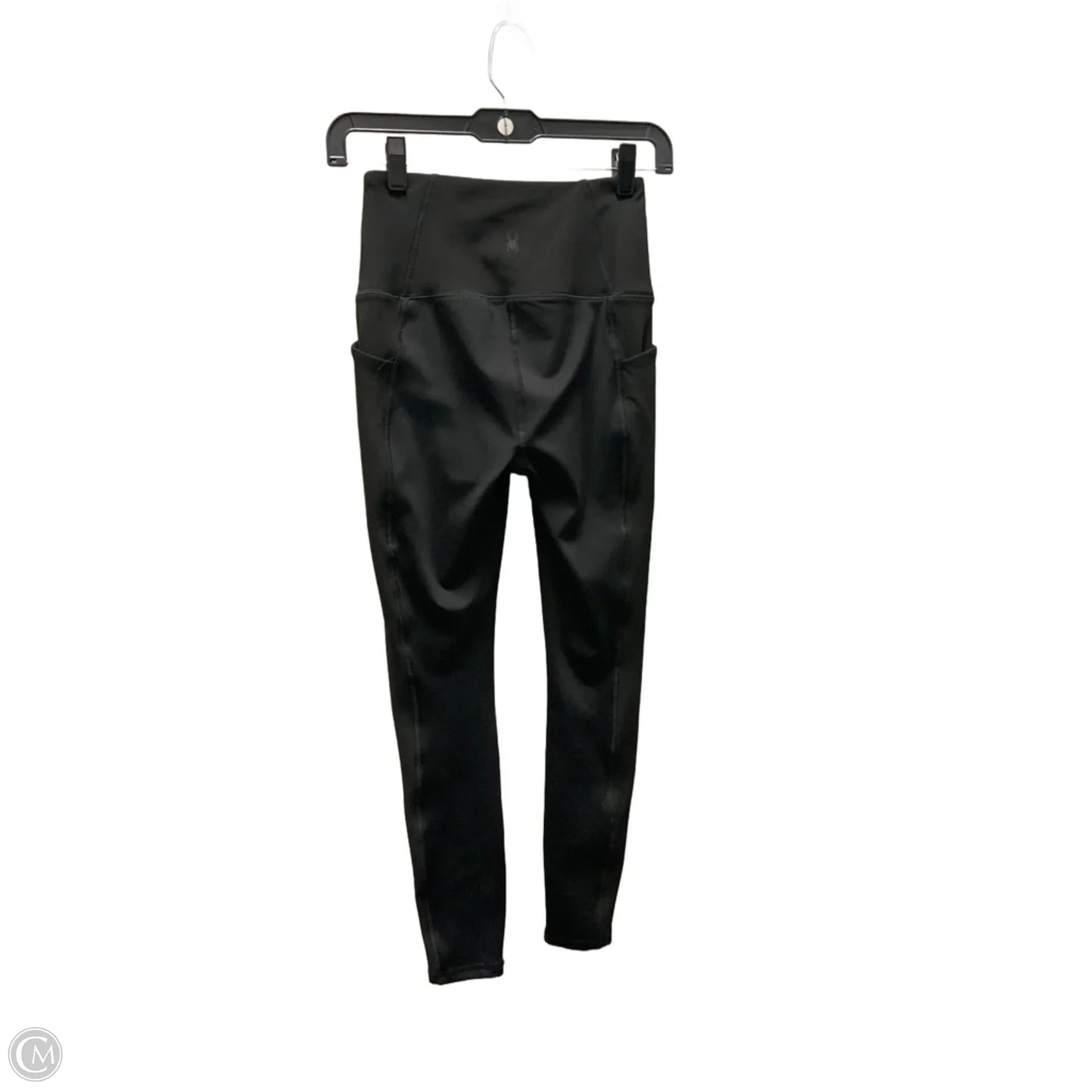 Athletic Leggings By Spyder In Black, Size: Xs