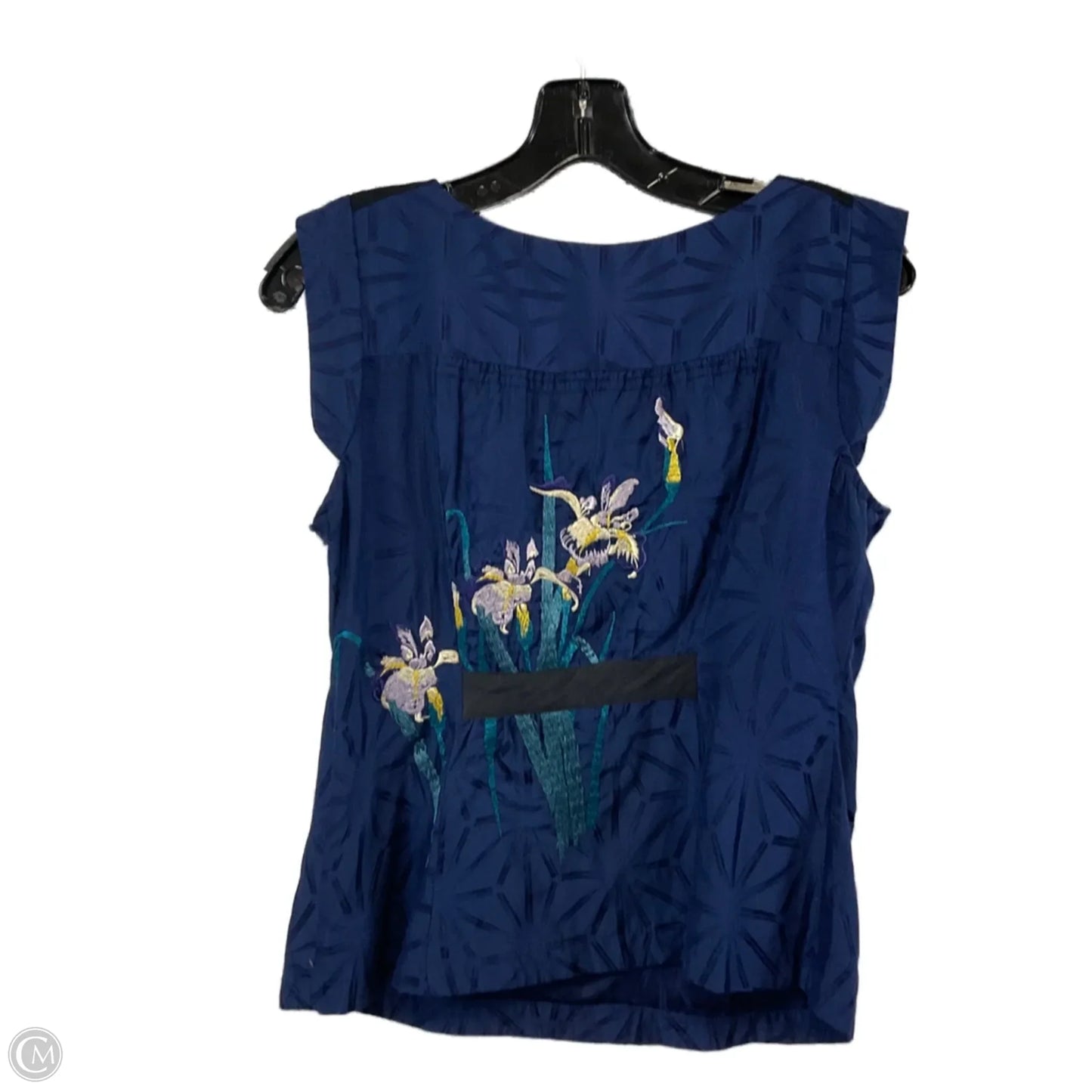 Blouse Sleeveless By Floreat In Blue, Size: S