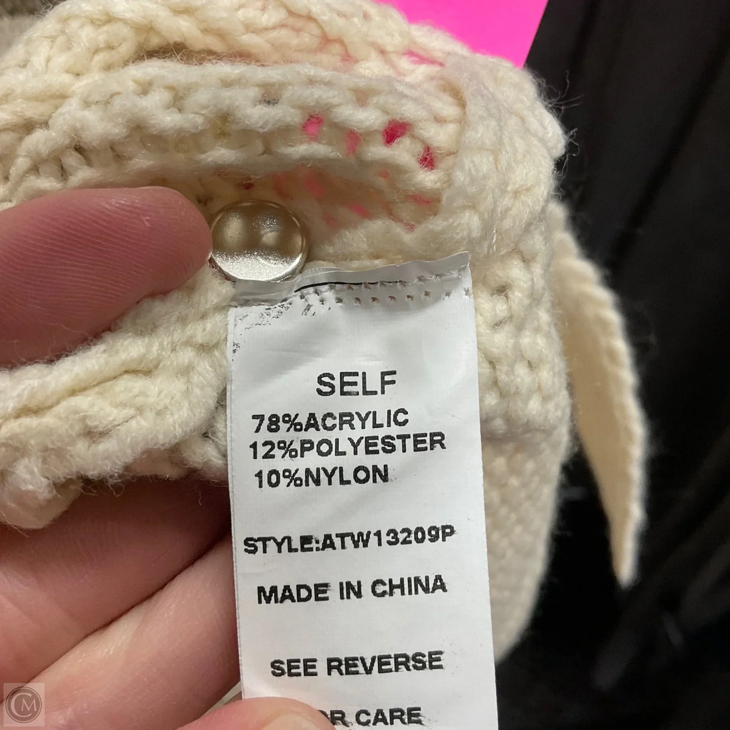 Sweater By ANDTHEWHY In Cream, Size: 2x / 3x