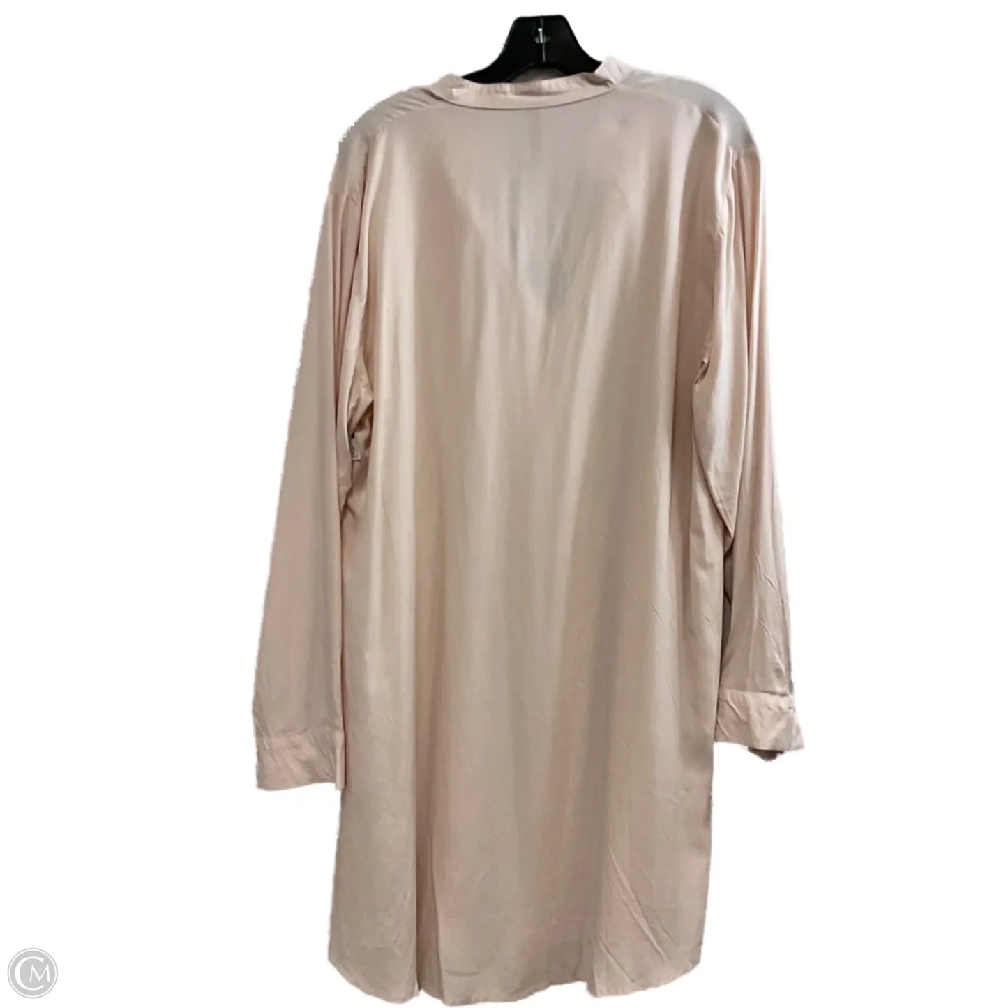 Blouse Long Sleeve By POPSODA In Pink, Size: 3x