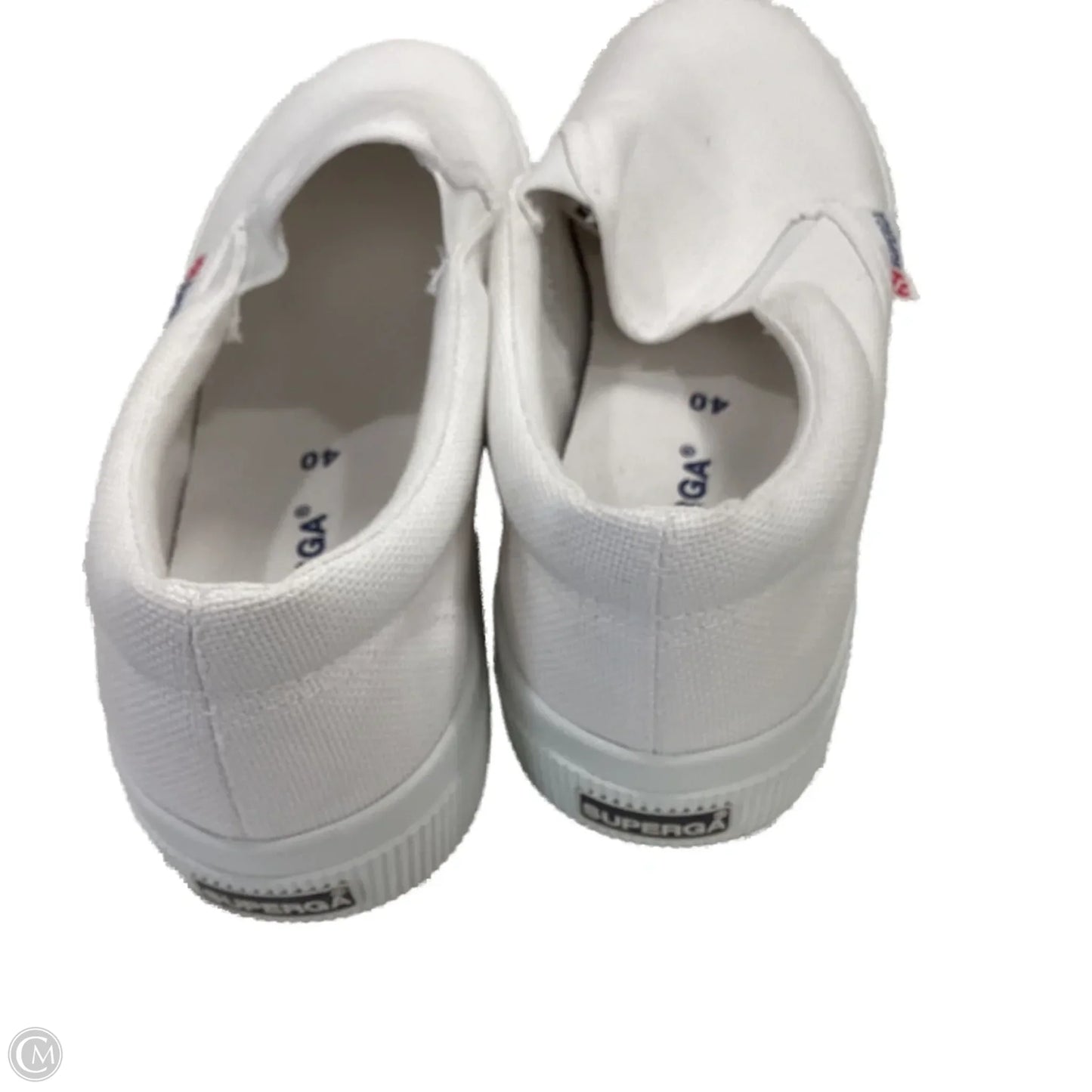 Shoes Sneakers By Superga In White, Size: 7.5