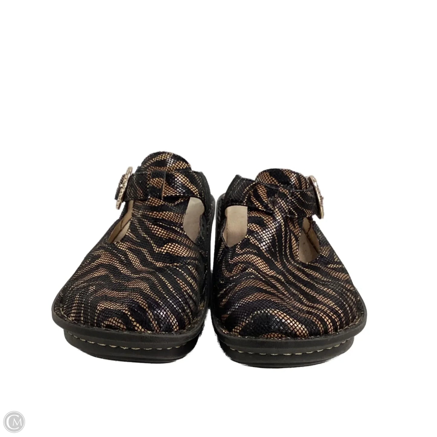 Shoes Flats By Alegria In Animal Print, Size: 5