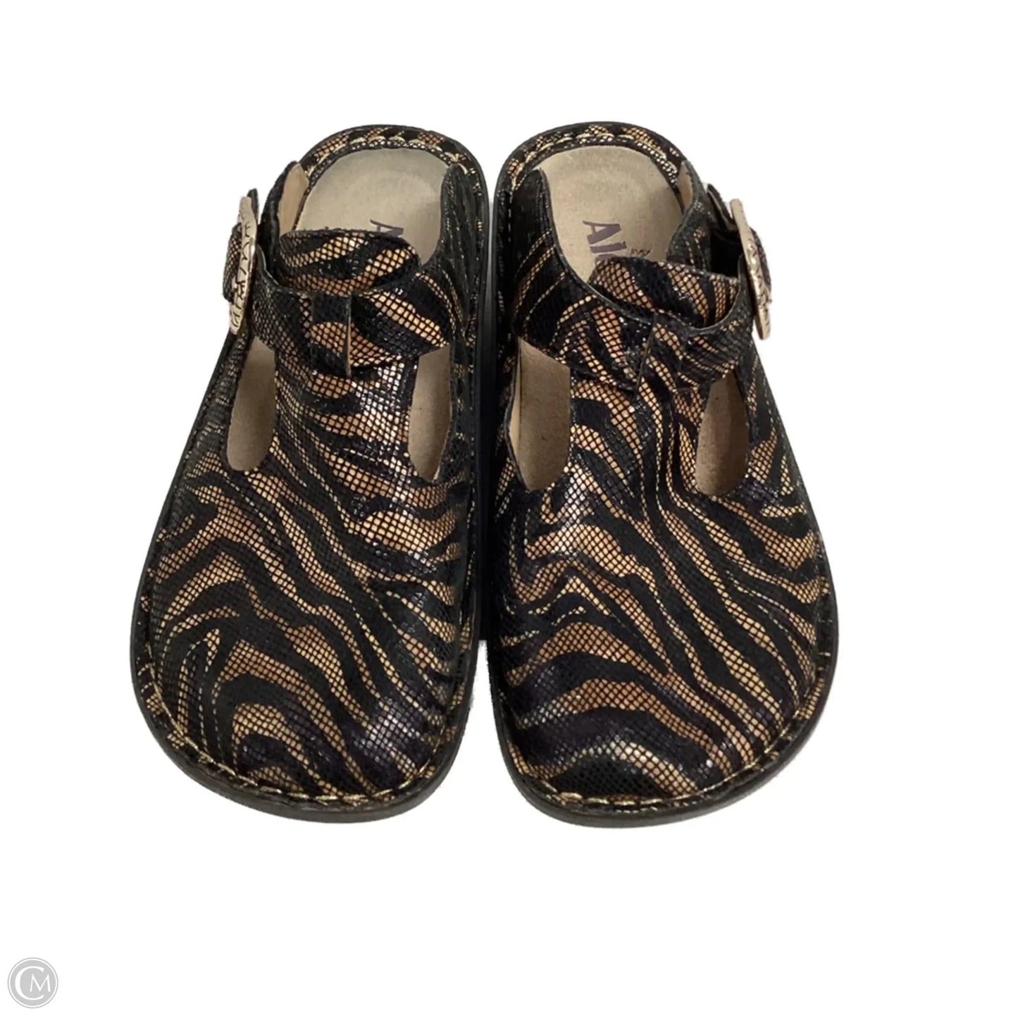 Shoes Flats By Alegria In Animal Print, Size: 5