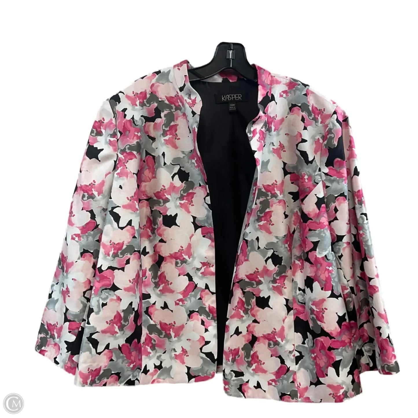 Blazer By Kasper In Pink, Size: 2x