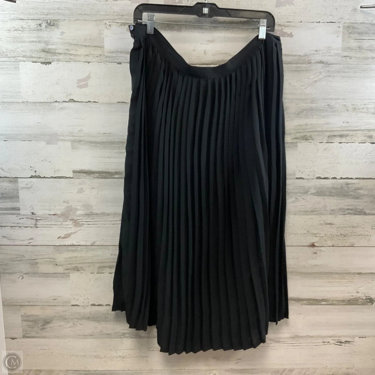 Skirt Midi By Modcloth In Black, Size: 1x