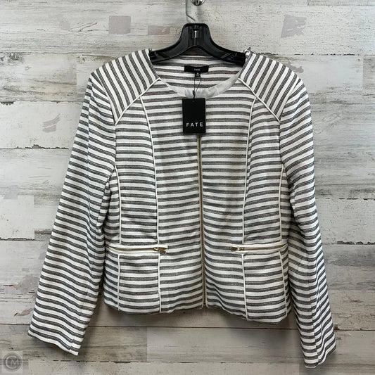 Jacket Other By Fate In Black & White, Size: M