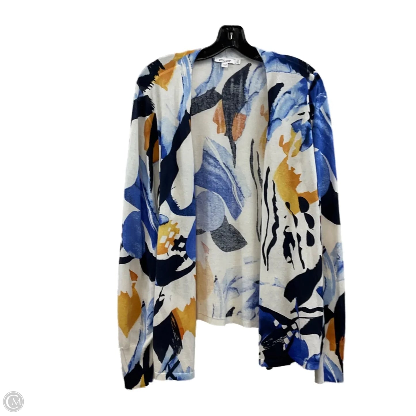 Cardigan By Chicos In Blue, Size: Xxl