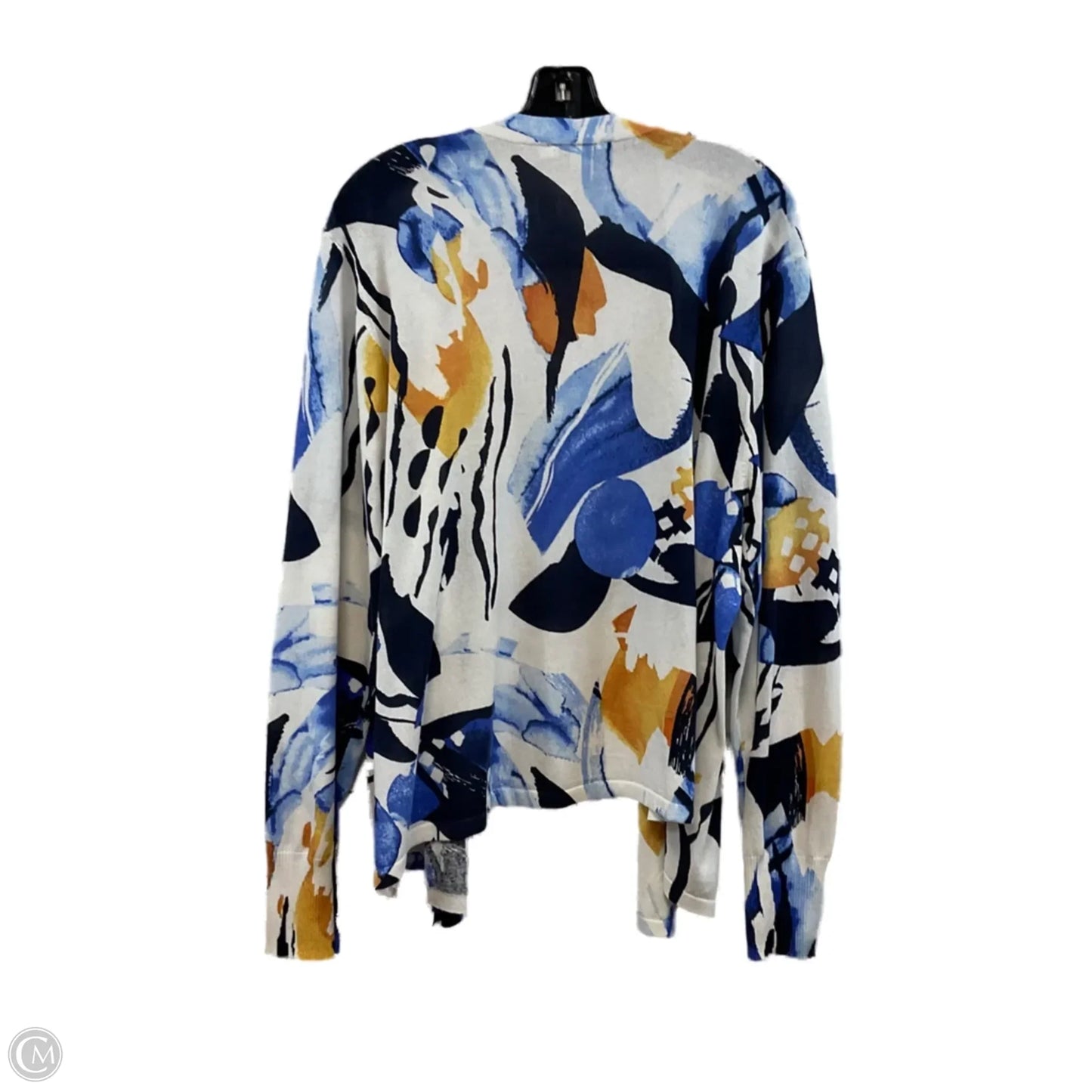 Cardigan By Chicos In Blue, Size: Xxl