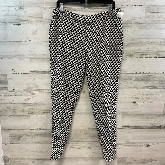 Pants Dress By Joie In Black & Cream, Size: 10