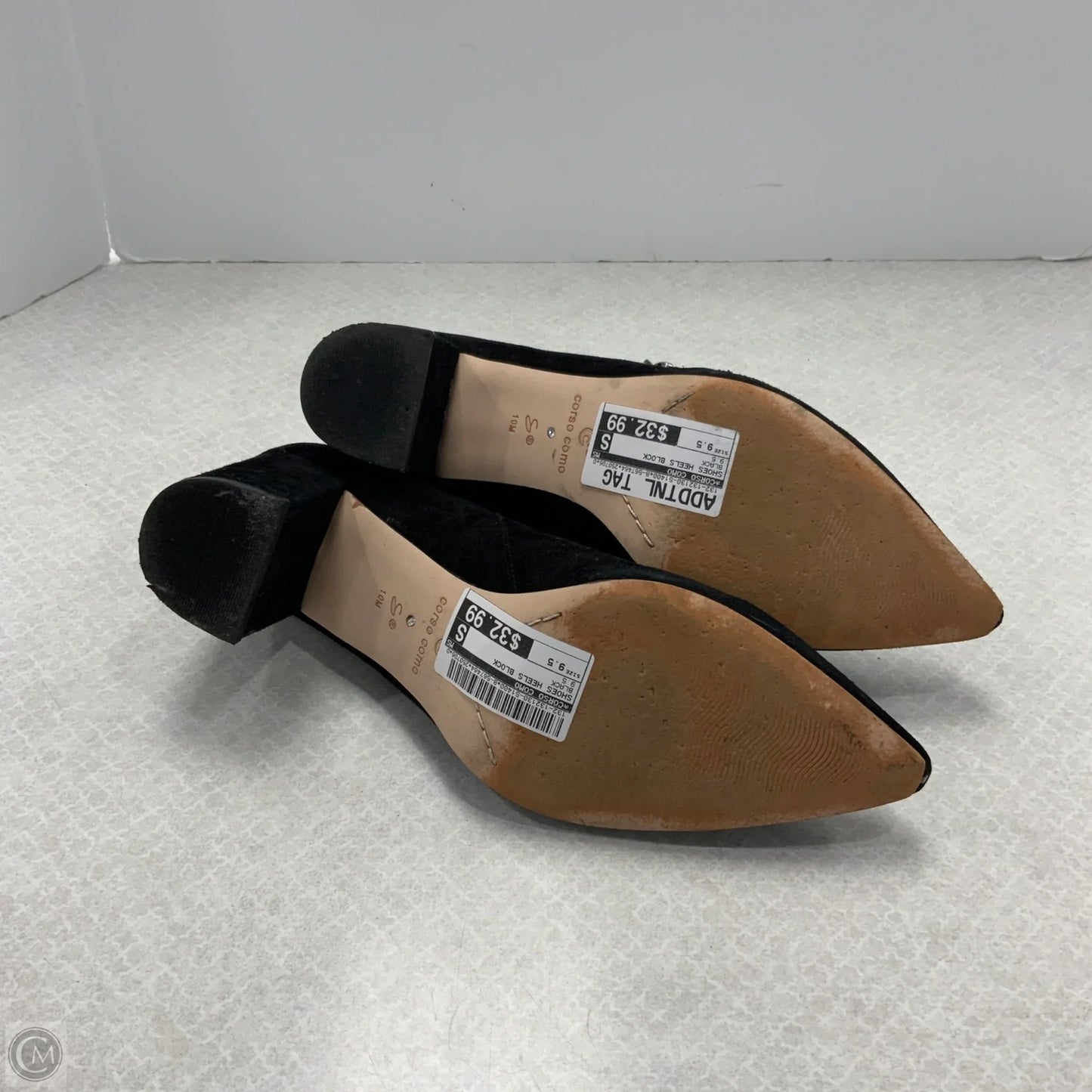 Shoes Heels Block By Corso Como In Black, Size: 9.5