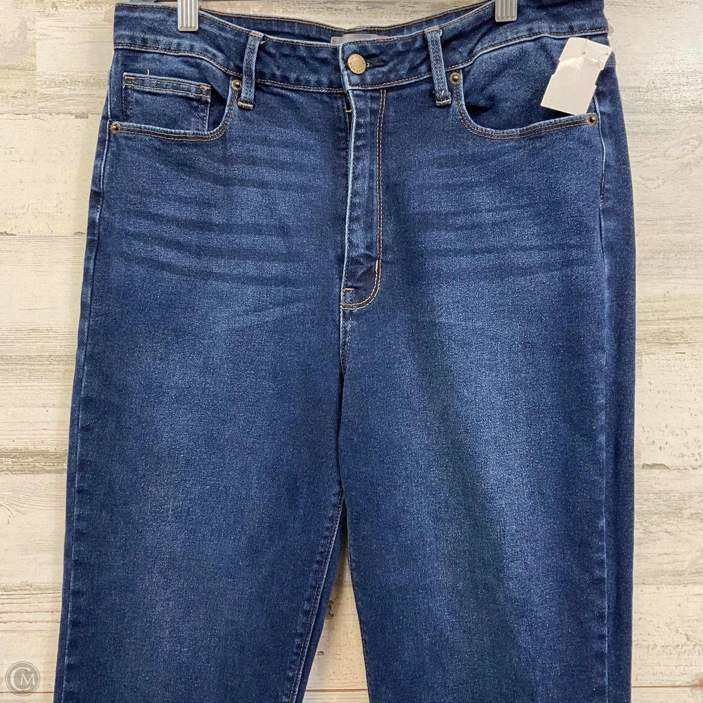 Jeans Straight By Just USA In Blue Denim, Size: 14