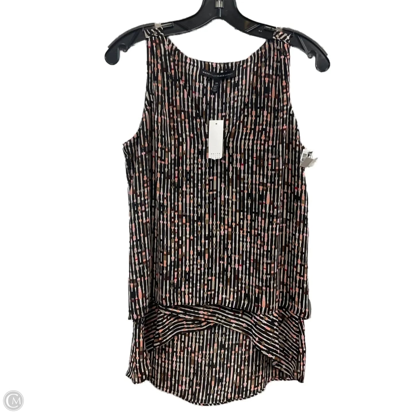 Blouse Sleeveless By White House Black Market In Black, Size: Xs