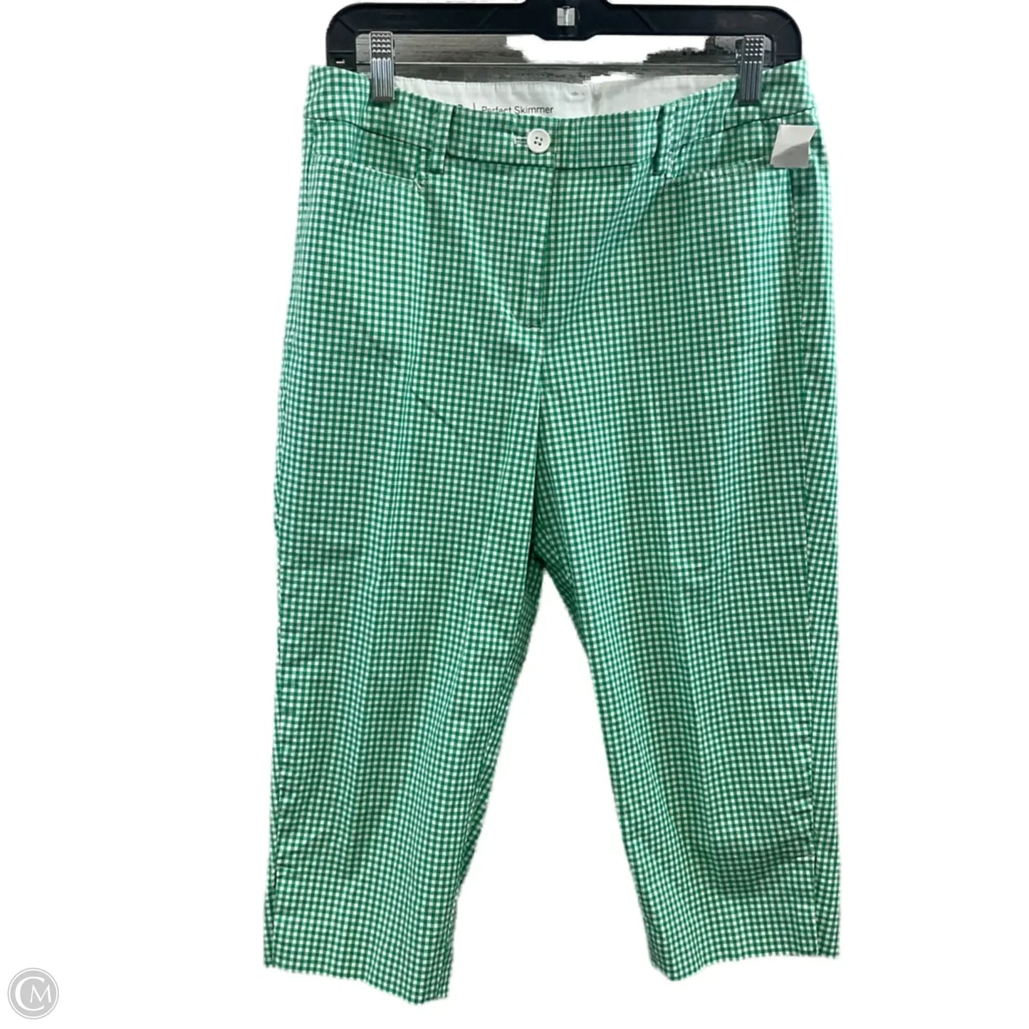 Capris By Talbots In Green, Size: 10p