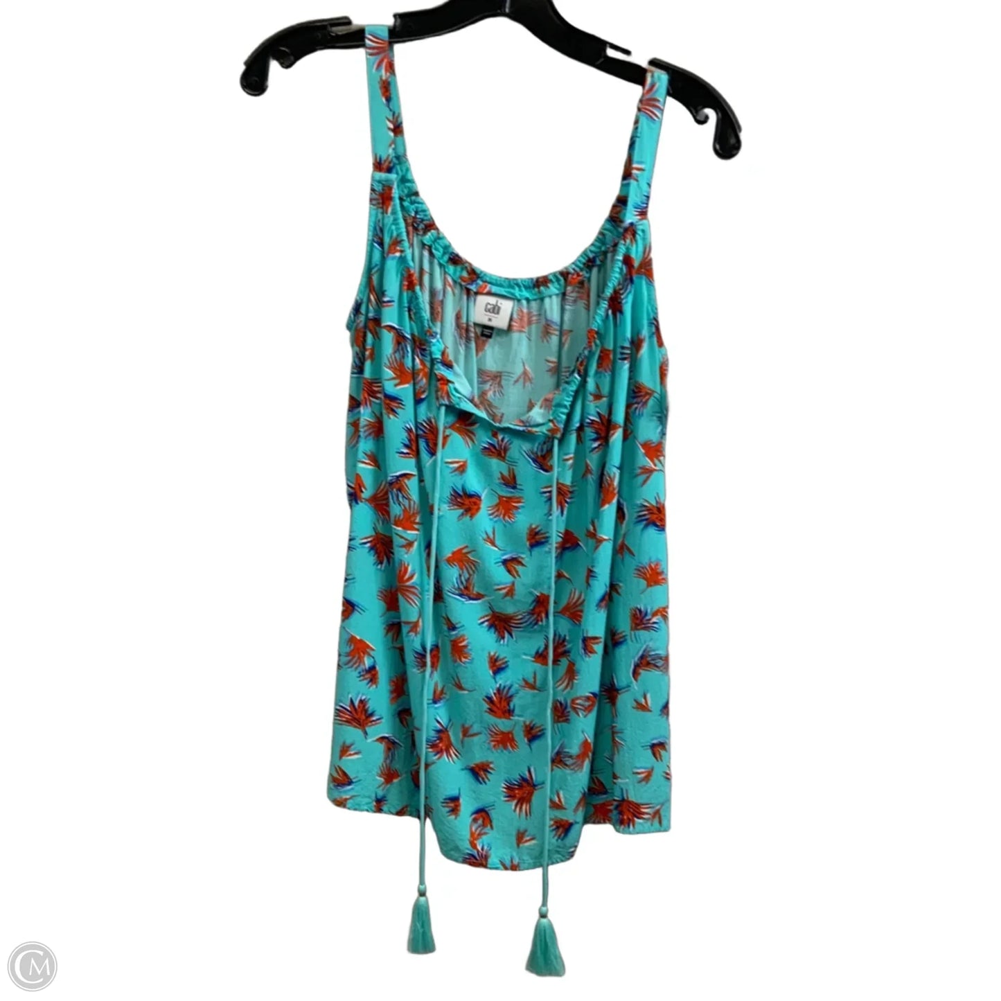 Top Sleeveless By Cabi In Blue, Size: M