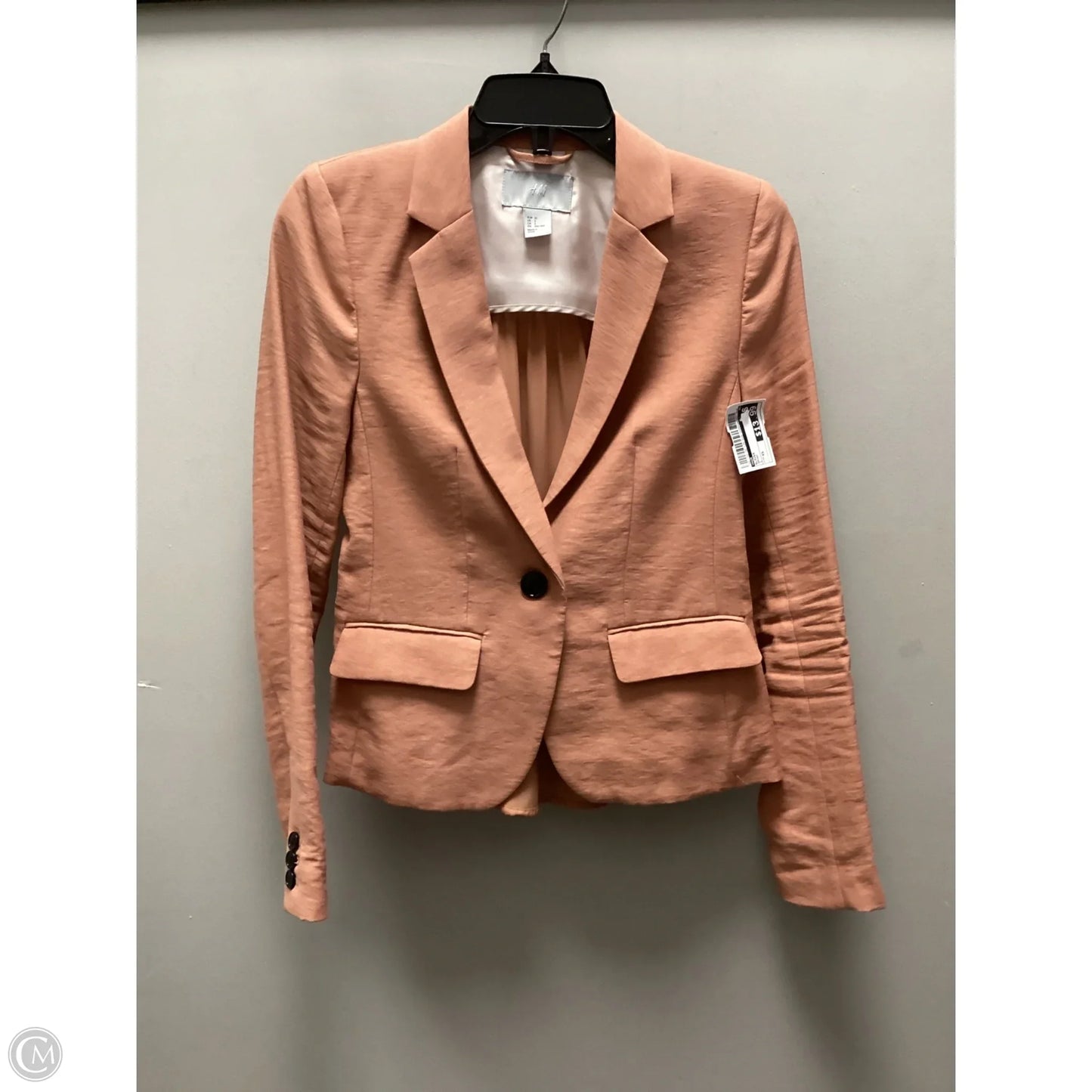 Blazer By H&m In Brown, Size: Xs