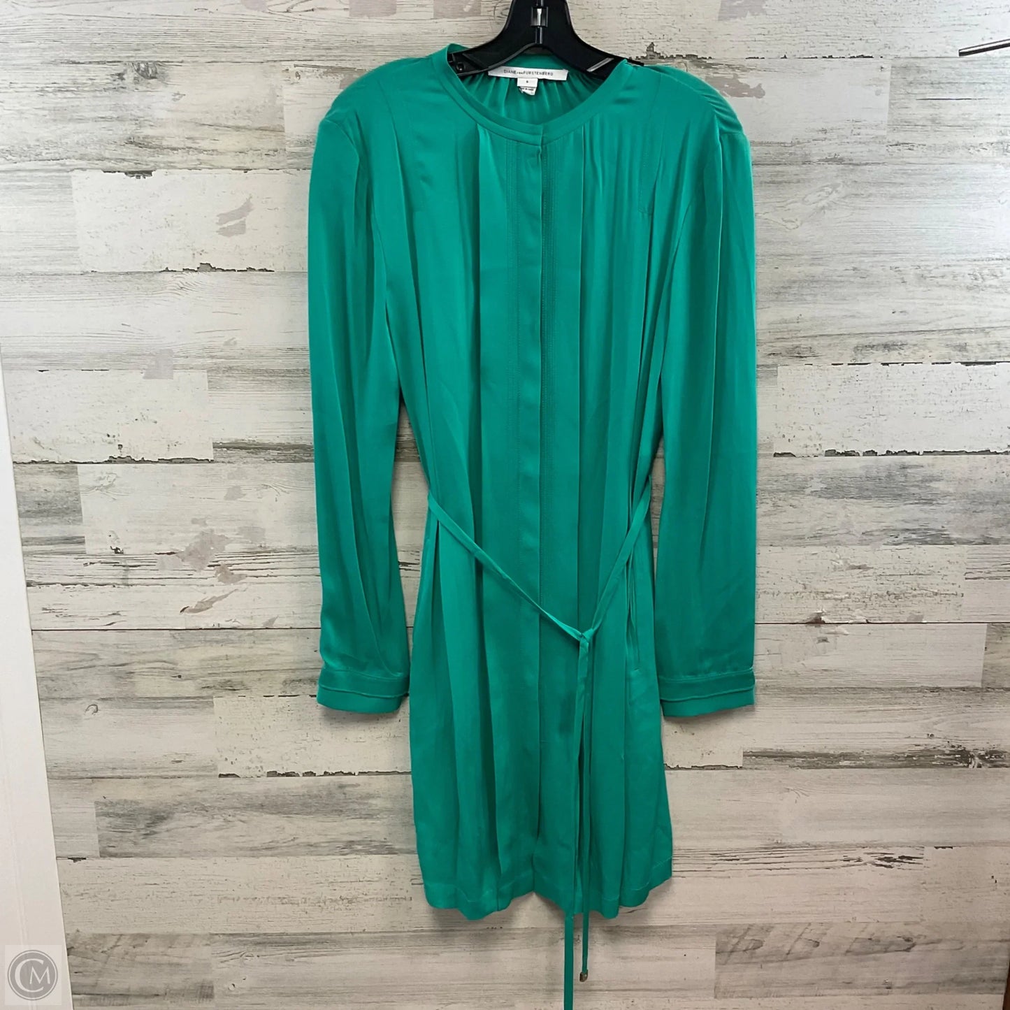 Dress Designer By Diane Von Furstenberg In Green, Size: M