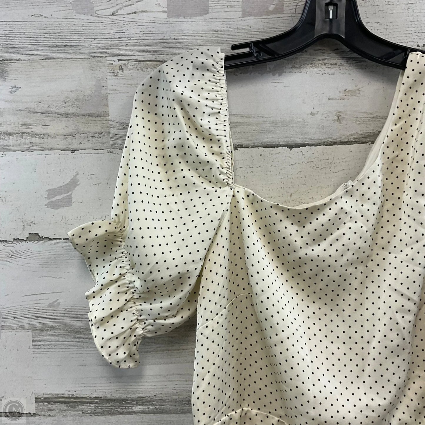 Dress Casual Short By Le Lis In Cream, Size: L