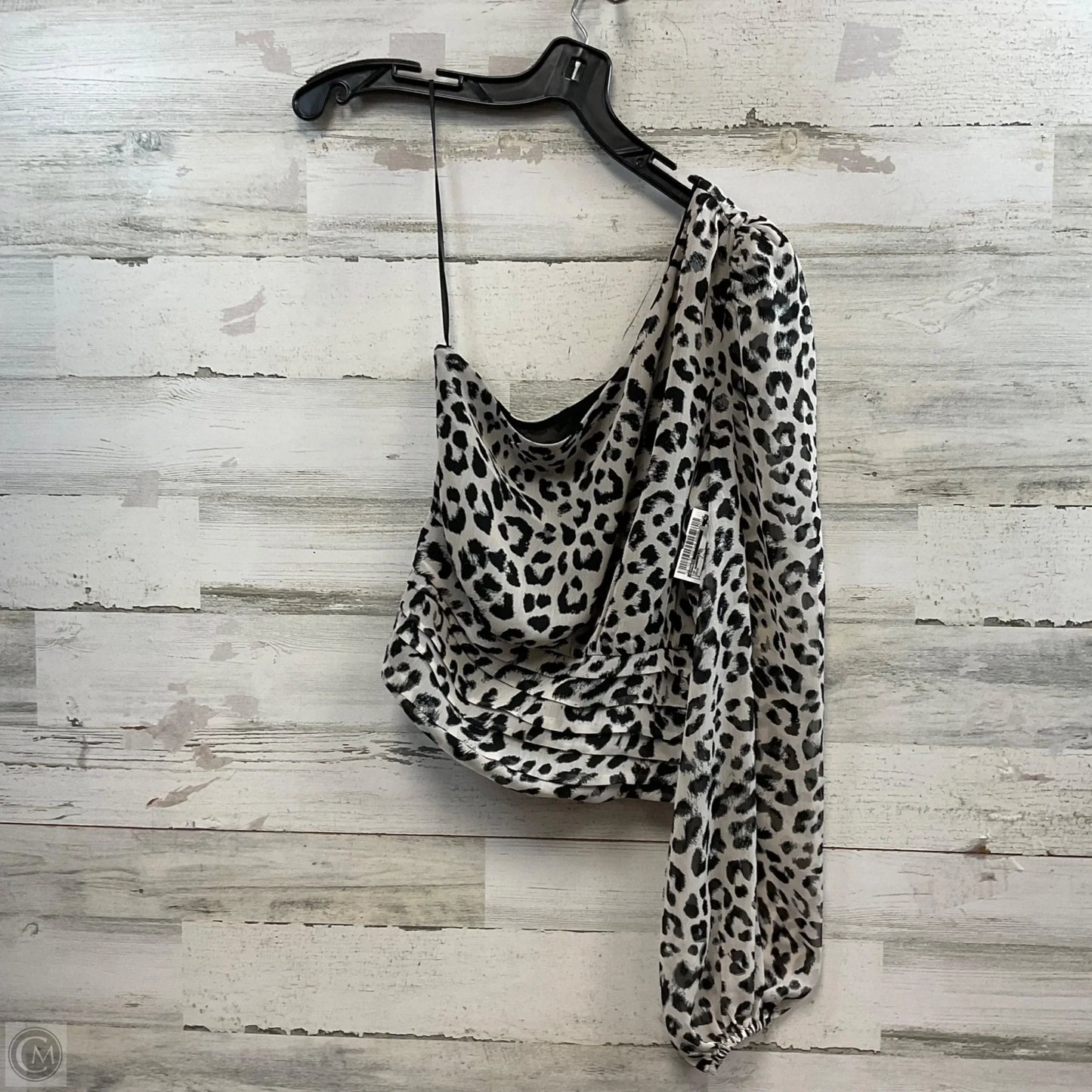 Top Long Sleeve By Express In Cream, Size: S