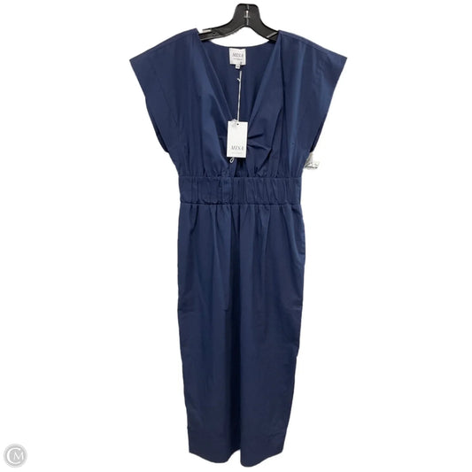 Dress Casual Midi By MISA In Blue, Size: Xs