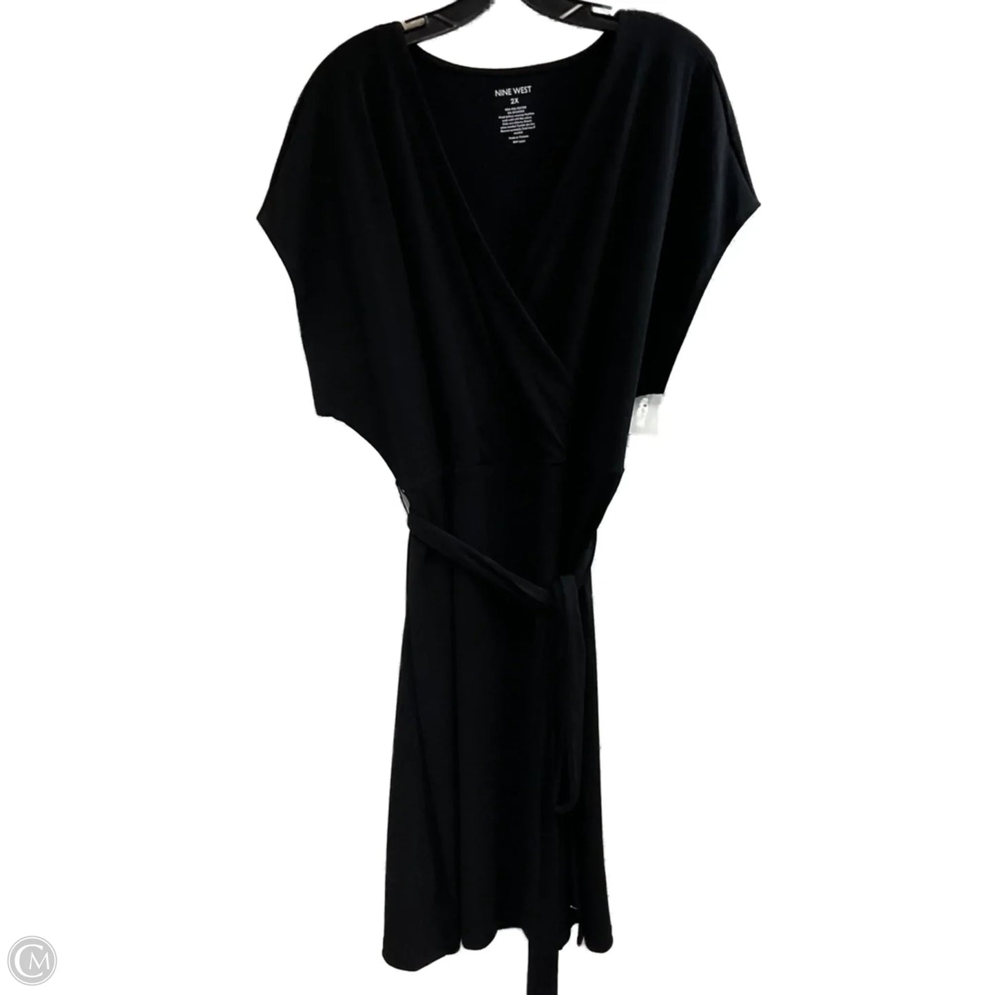 Dress Work By Nine West Apparel In Black, Size: 2x