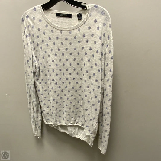 Top Long Sleeve By Scotch & Soda In Grey, Size: M