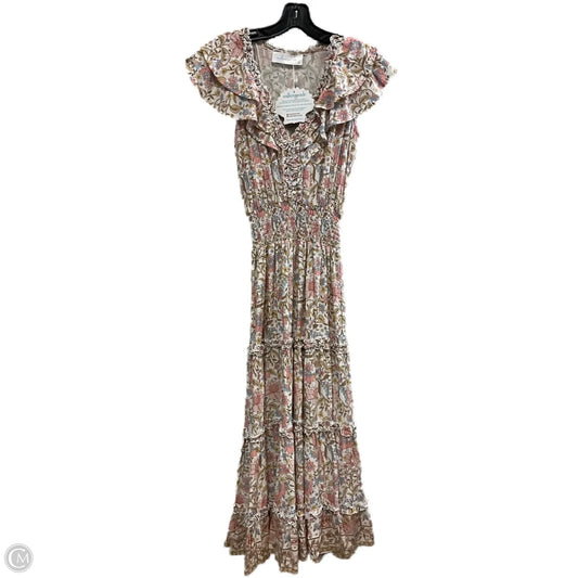 Dress Casual Maxi By WALKER & WADE In Cream, Size: Xxs
