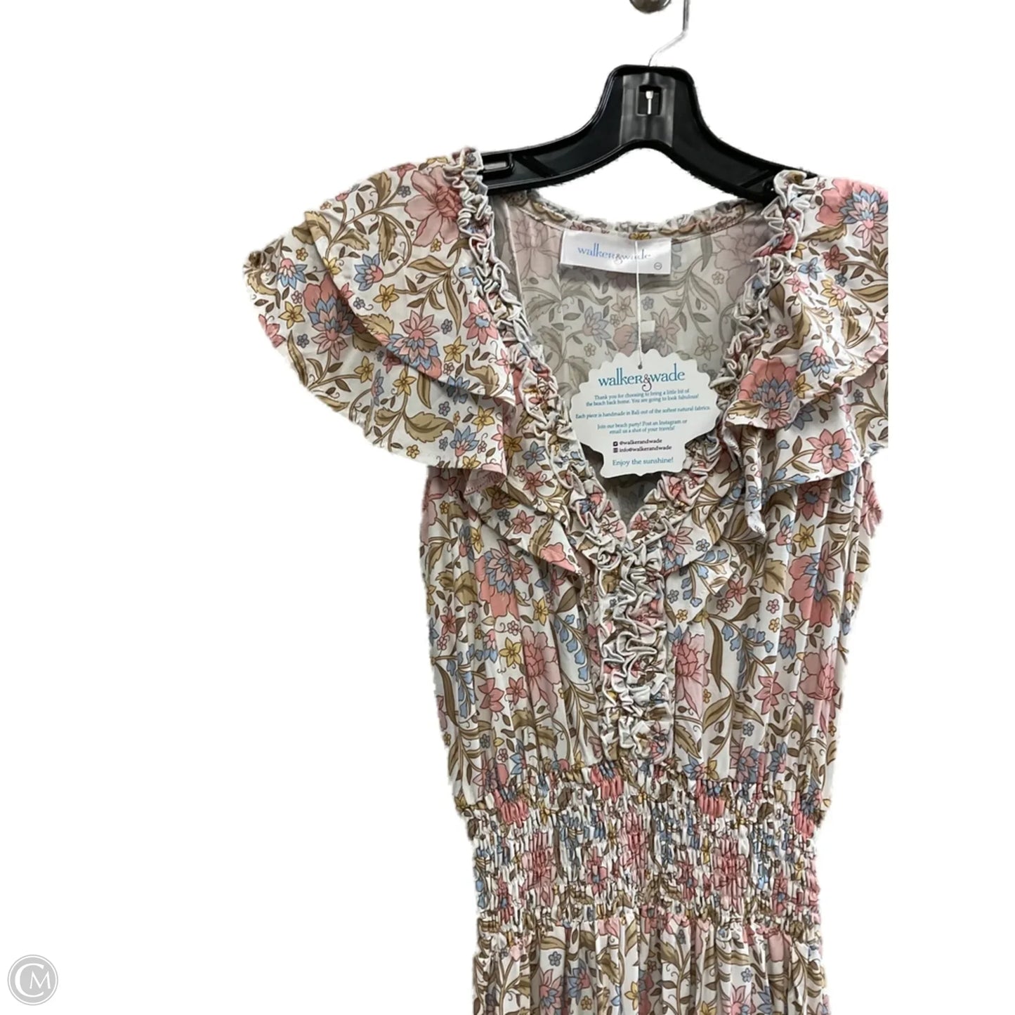 Dress Casual Maxi By WALKER & WADE In Cream, Size: Xxs