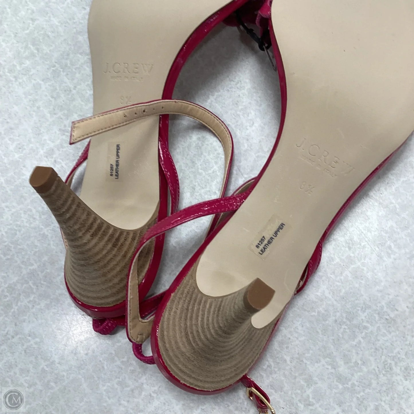 Sandals Heels Stiletto By J. Crew In Pink, Size: 8.5