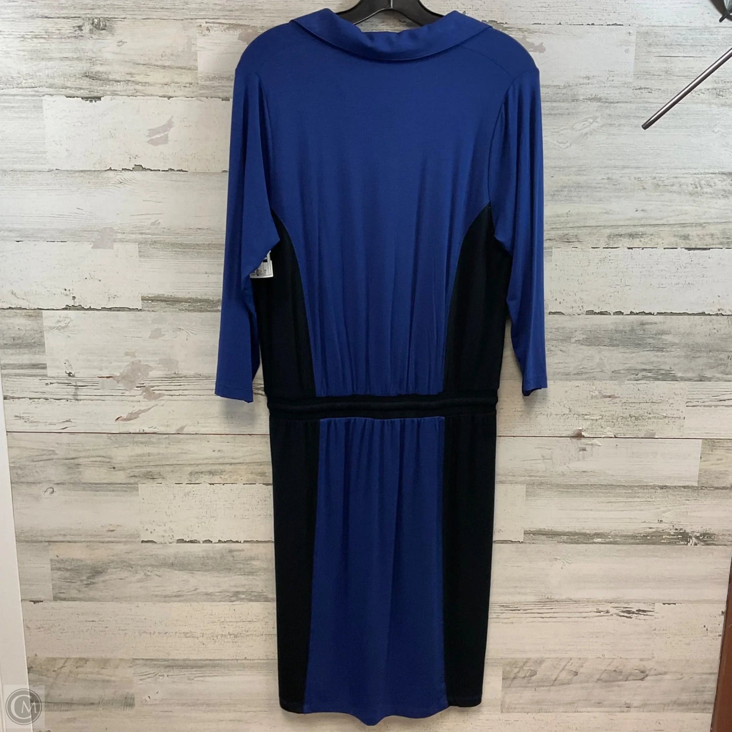 Dress Casual Short By White And Warren In Black & Blue, Size: M