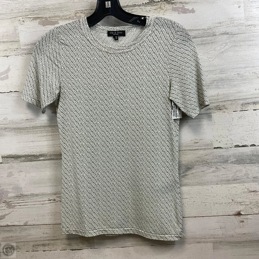 Top Short Sleeve By Rag And Bone In Green, Size: Xs