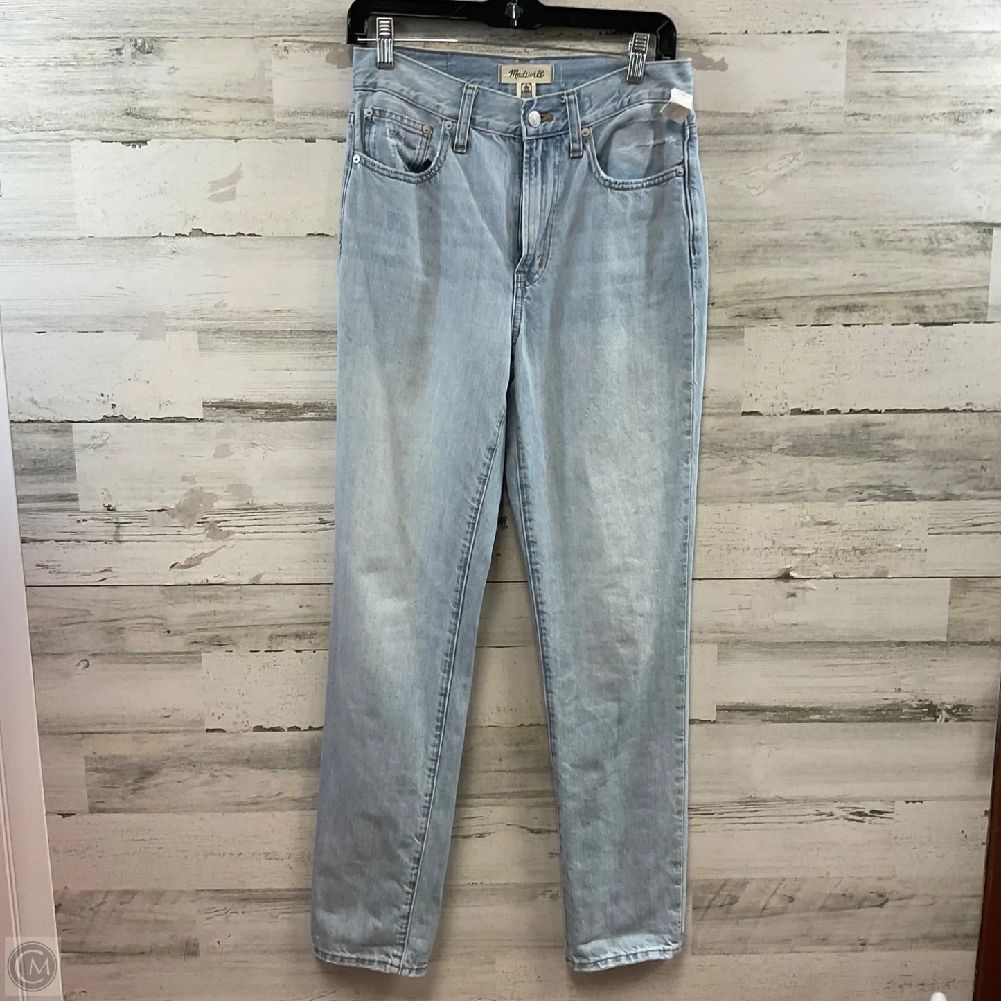 Jeans Skinny By Madewell In Blue Denim, Size: 2