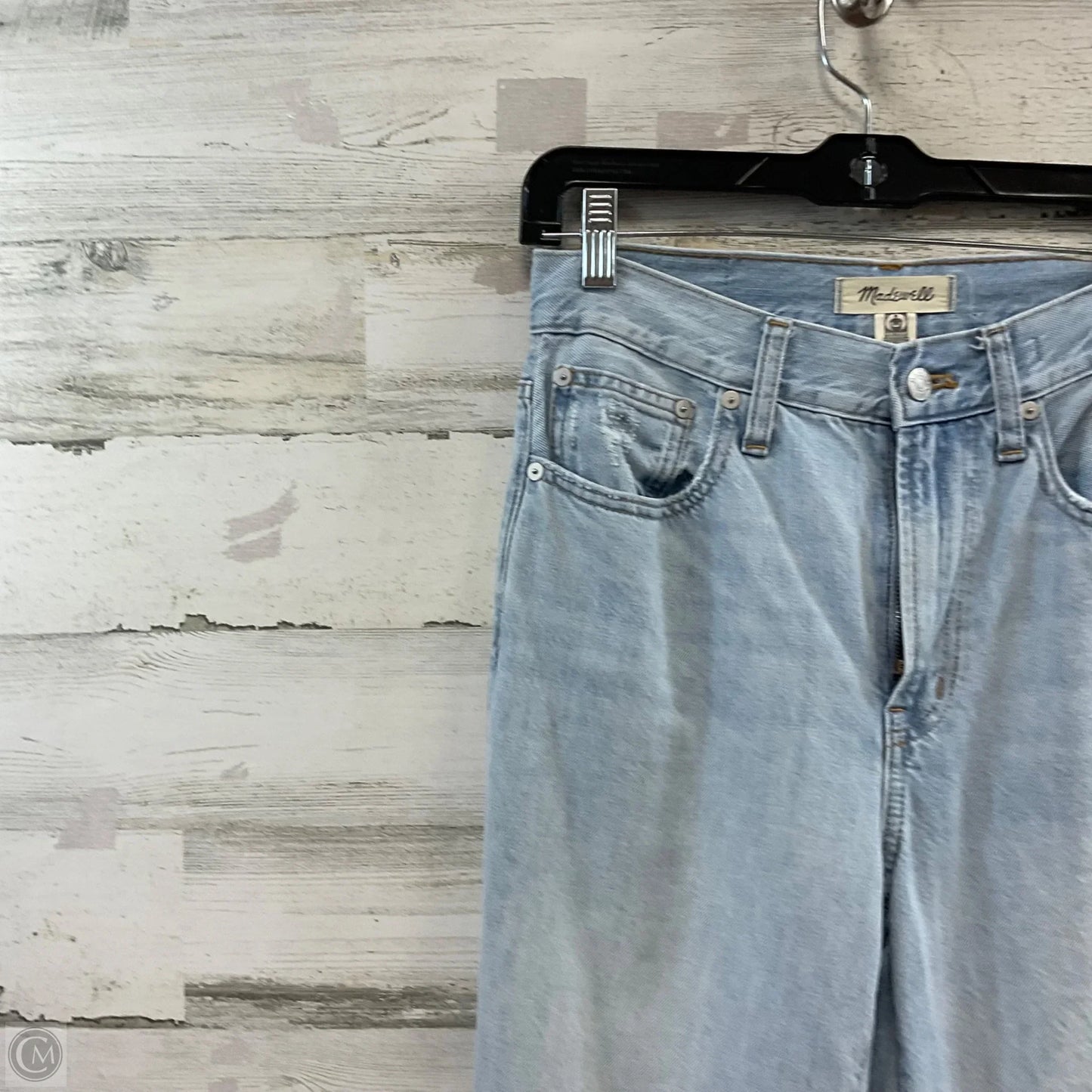 Jeans Skinny By Madewell In Blue Denim, Size: 2