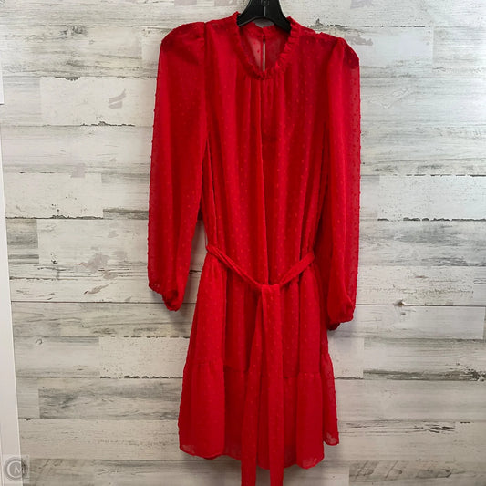 Dress Casual Short By Cma In Red, Size: S
