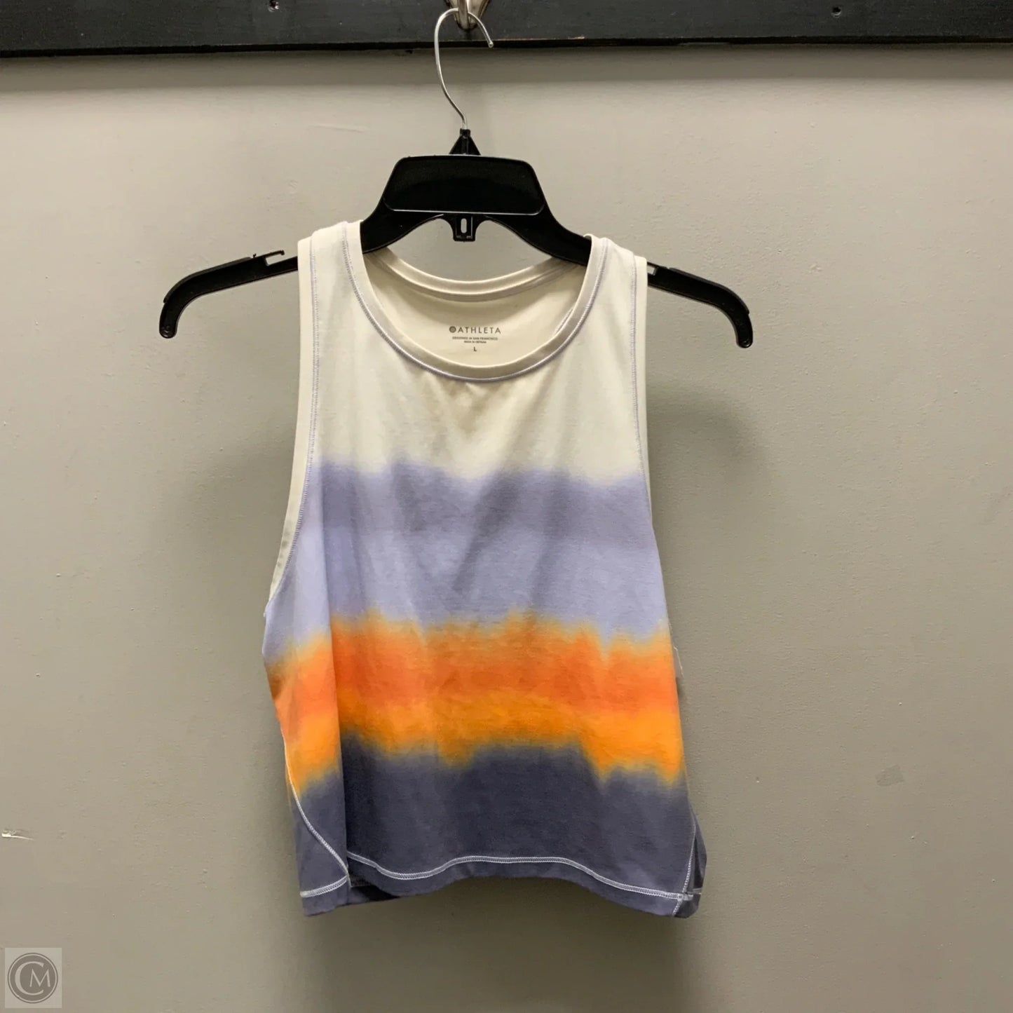 Athletic Tank Top By Athleta In White, Size: L