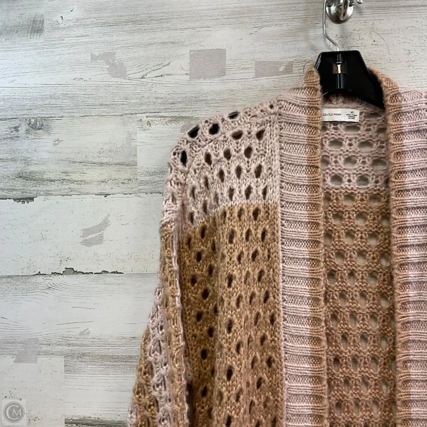 Sweater Cardigan By GENTLE FAWN In Brown, Size: Xs