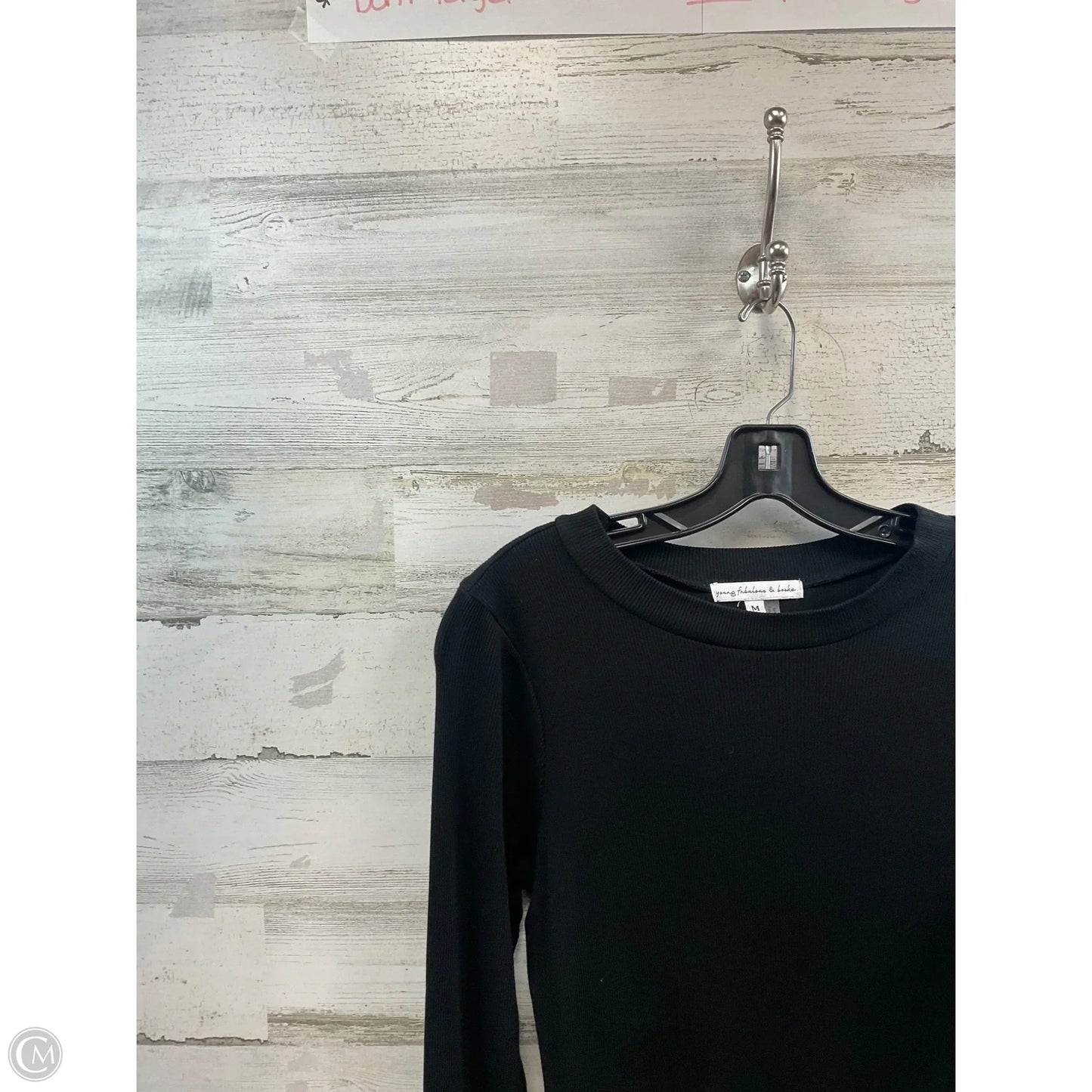 Dress Casual Maxi By Young Fabulous & Broke In Black, Size: M