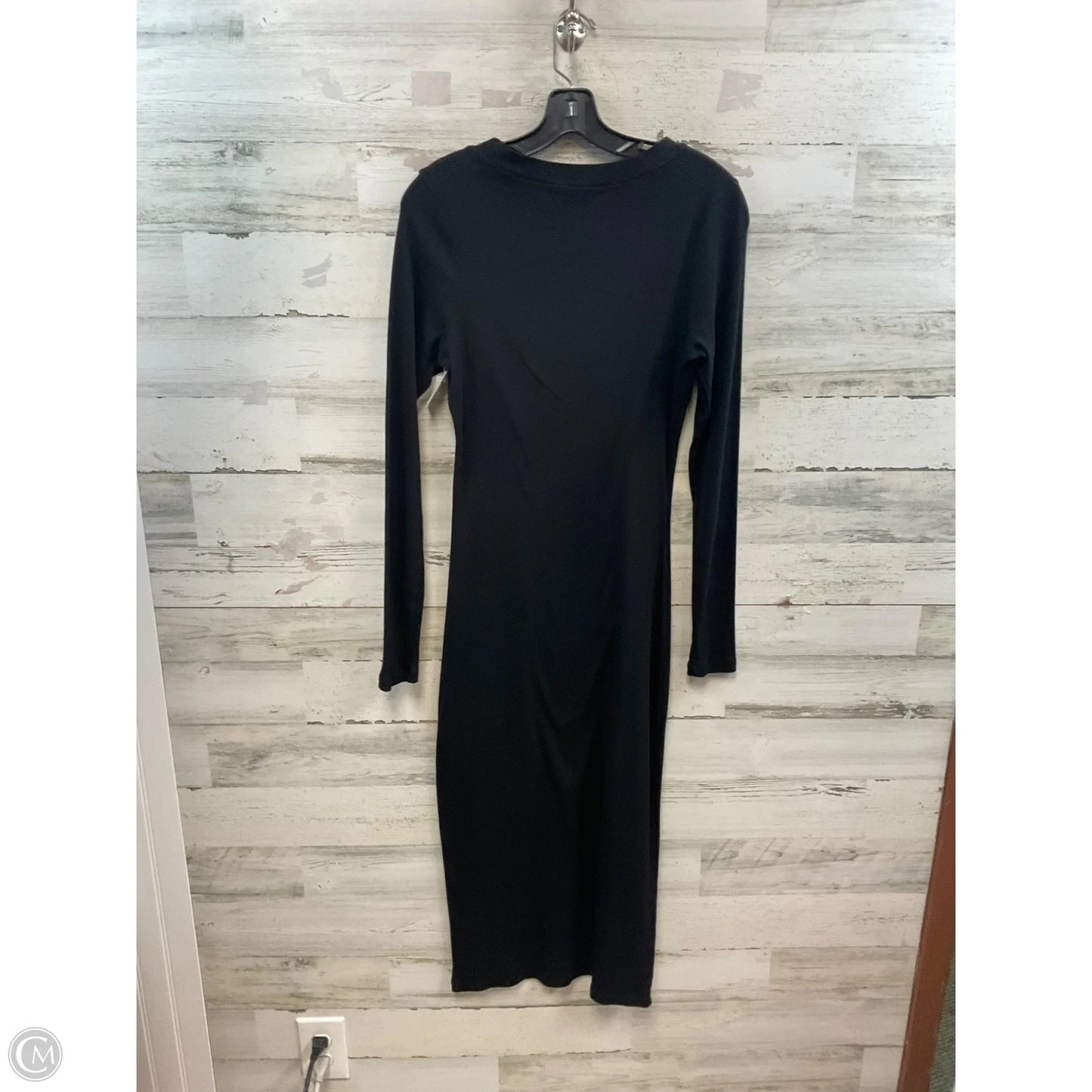 Dress Casual Maxi By Young Fabulous & Broke In Black, Size: M