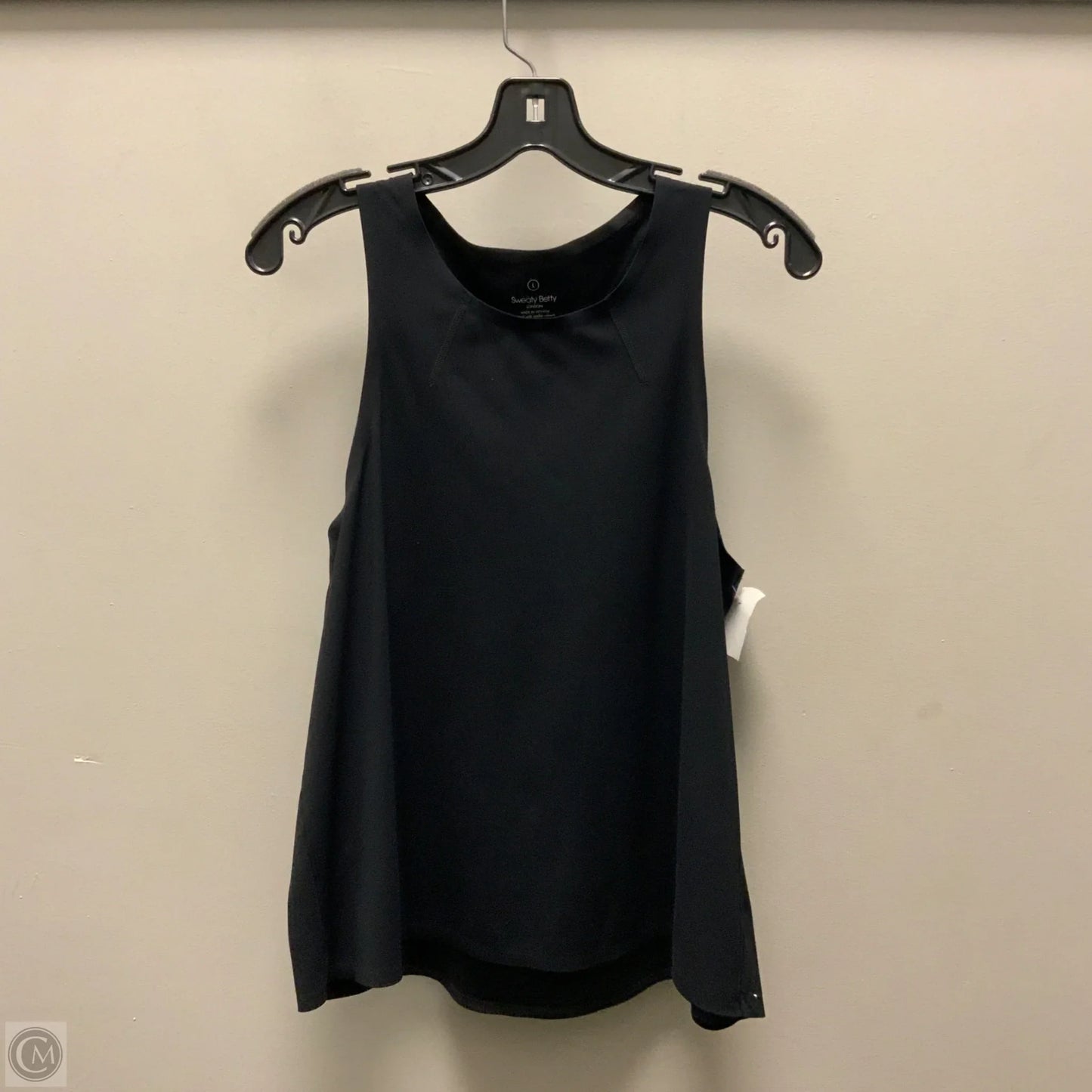 Athletic Tank Top By Sweaty Betty In Black, Size: L