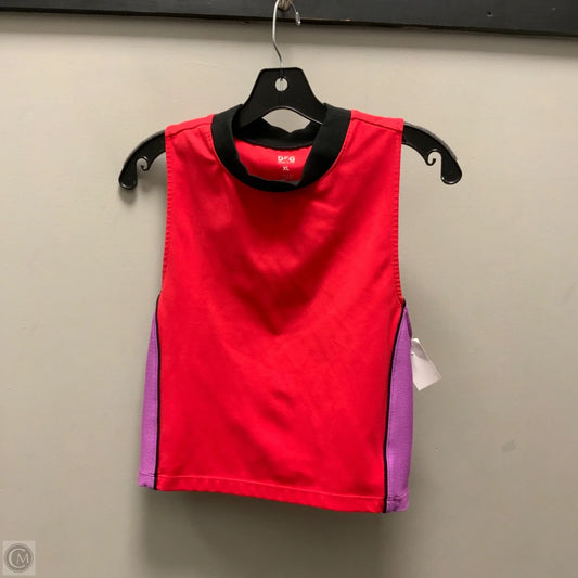 Athletic Tank Top By Dsg Outerwear In Red, Size: Xl