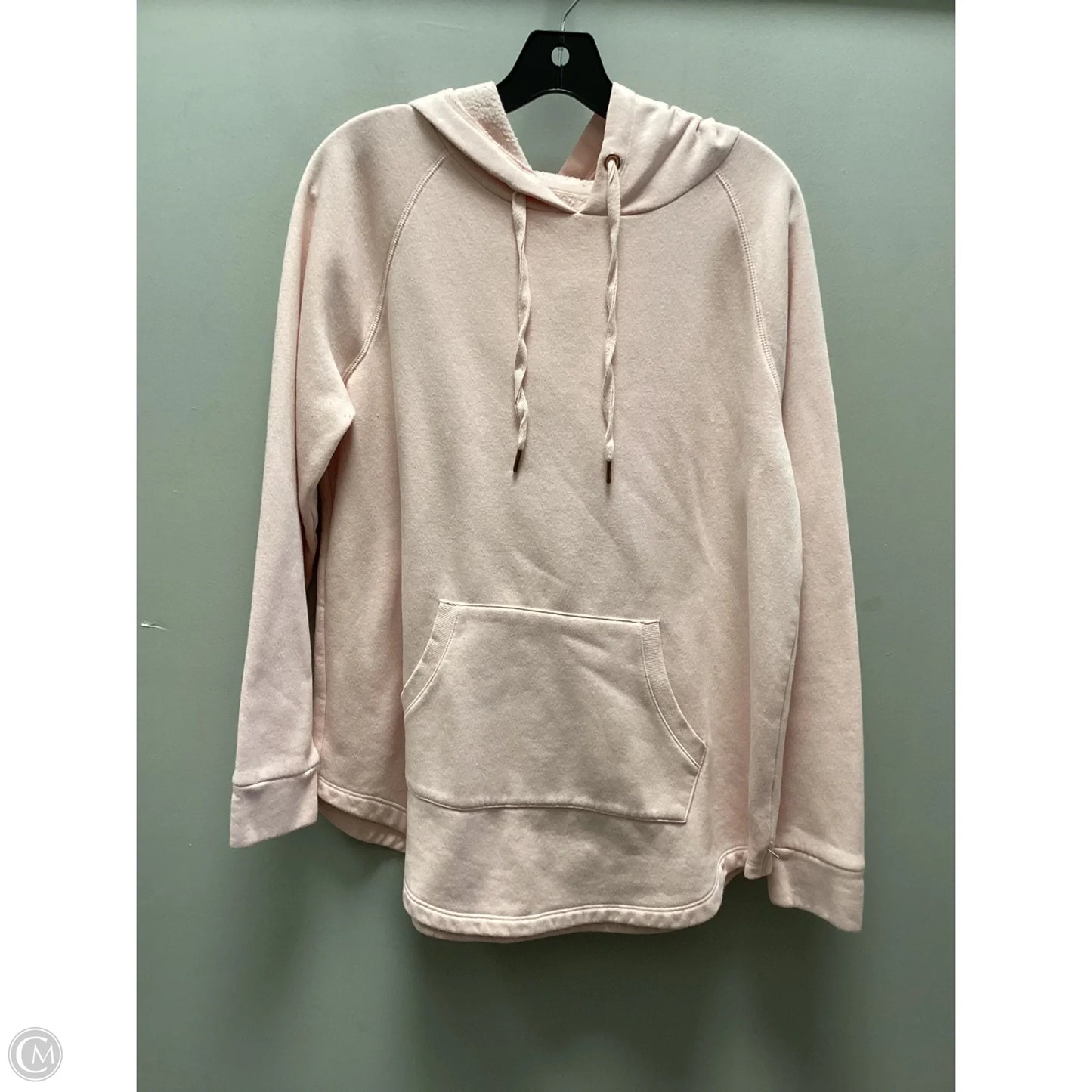 Athletic Sweatshirt Hoodie By Xersion In Pink, Size: L