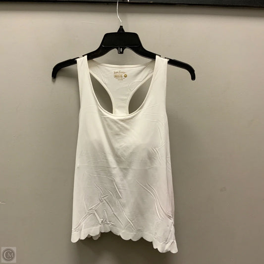 Athletic Tank Top By Lilly Pulitzer In White, Size: M