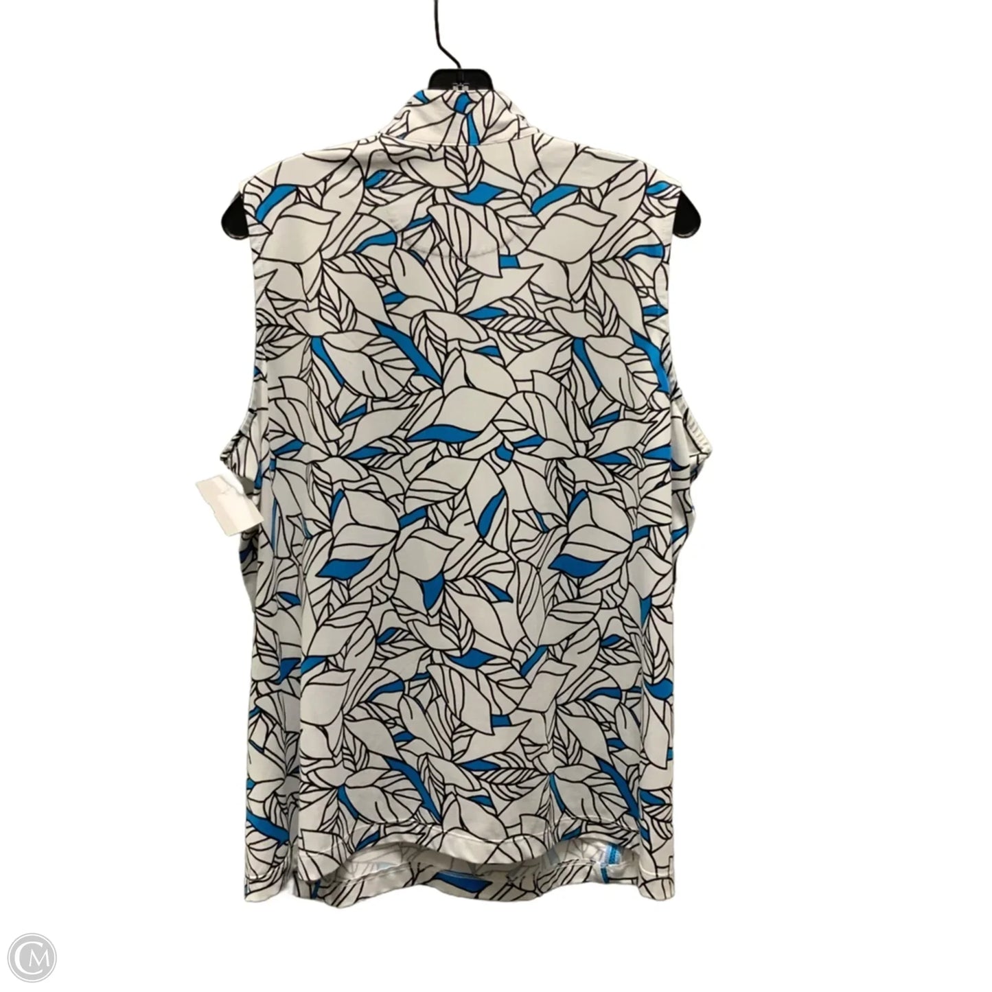 Athletic Tank Top By Tail In White, Size: Xl